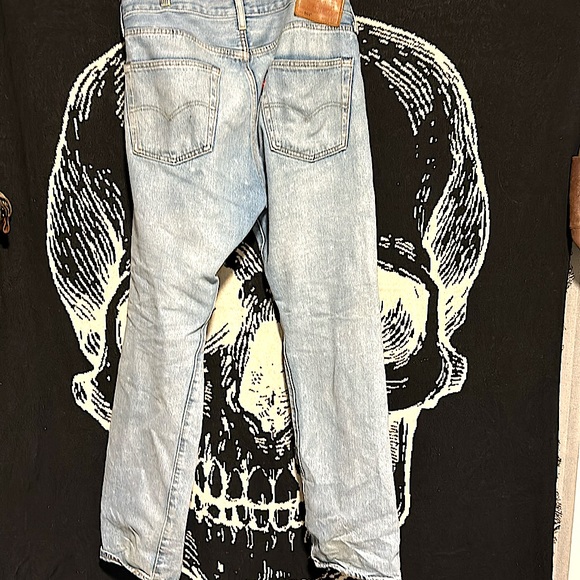 Levis mens 33X32 501 button fly jeans - Picture 4 of 6